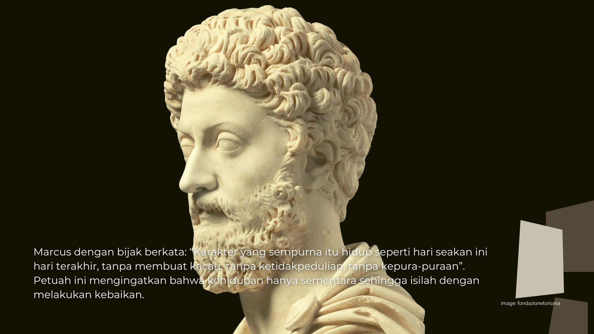 Marcus Aurelius, Stoikisme, dan Kebaikan