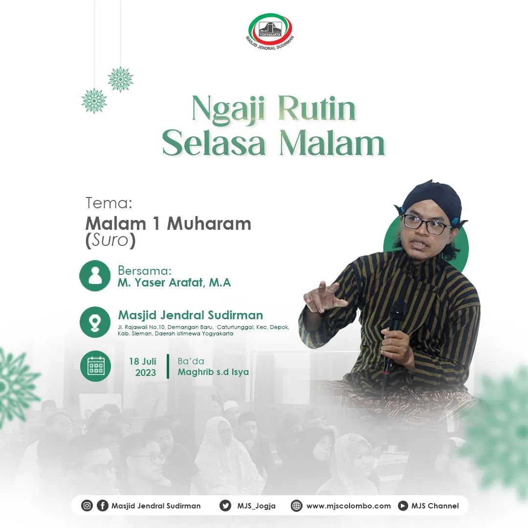 Ngaji Rutin Selasa Malam : Ngaji Malam 1 Suro (Muharam)