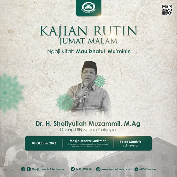 Ngaji Kitab Maui'zatul Mu'minin : Dr. H. Shofiyullah Muzammil, M. Ag - Ilmu untuk Mengenal Allah