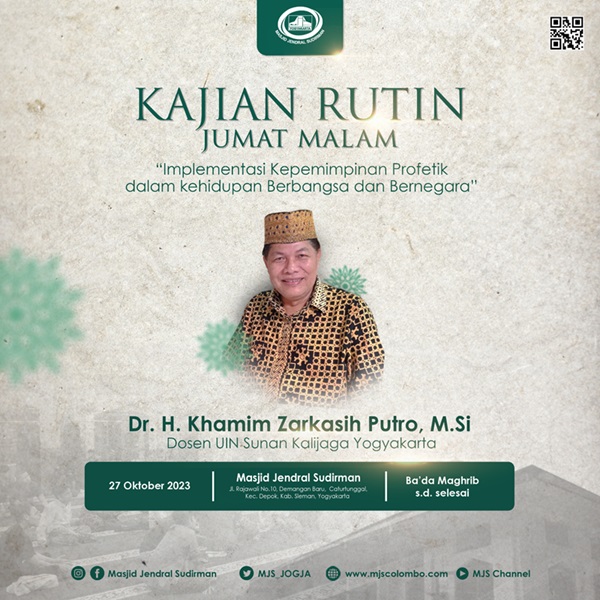 Dr. H. Khamim Zarkasih Putro, M. Si - Cara Nabi Memimpin Bangsa