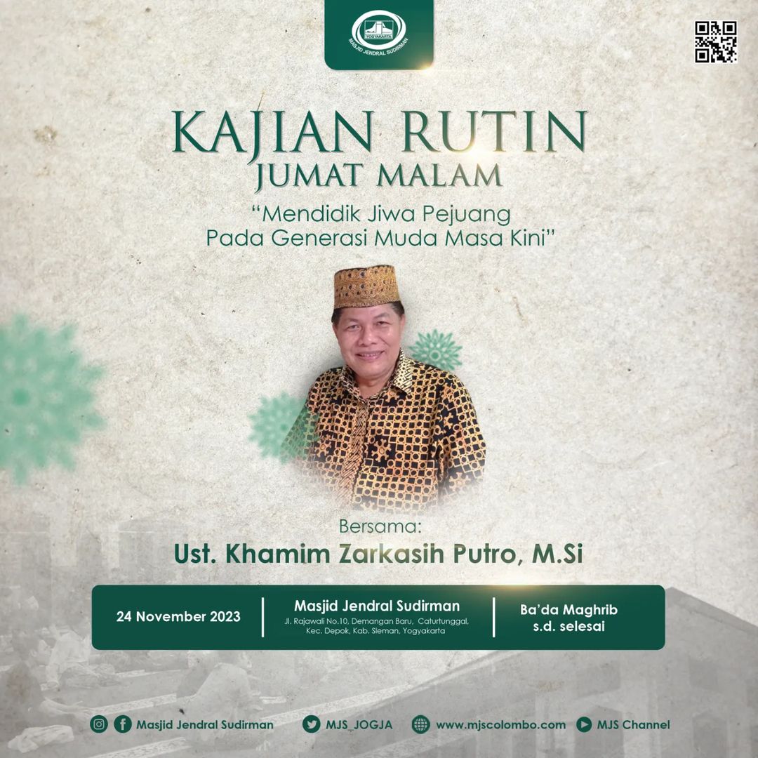 Dr. H. Khamim Zarkasih Putro, M. Si - Jiwa Juang untuk Kaum Muda