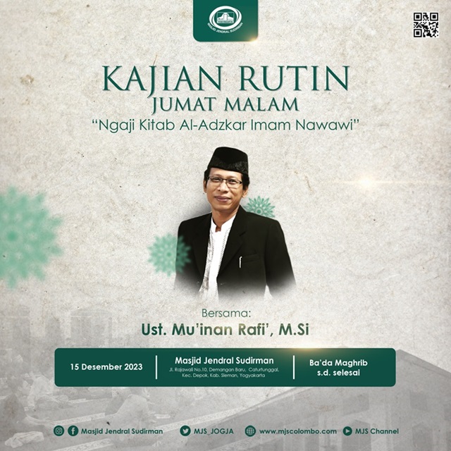 Ngaji Kitab Al-Adzkar : Ust. Muinan Rafi' - Cara Imam Sholat Mengucapkan Takbir